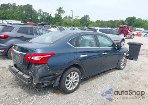 2017 Nissan Sentra Sv из США, поврежденный, VIN 3N1AB7AP4HY280643